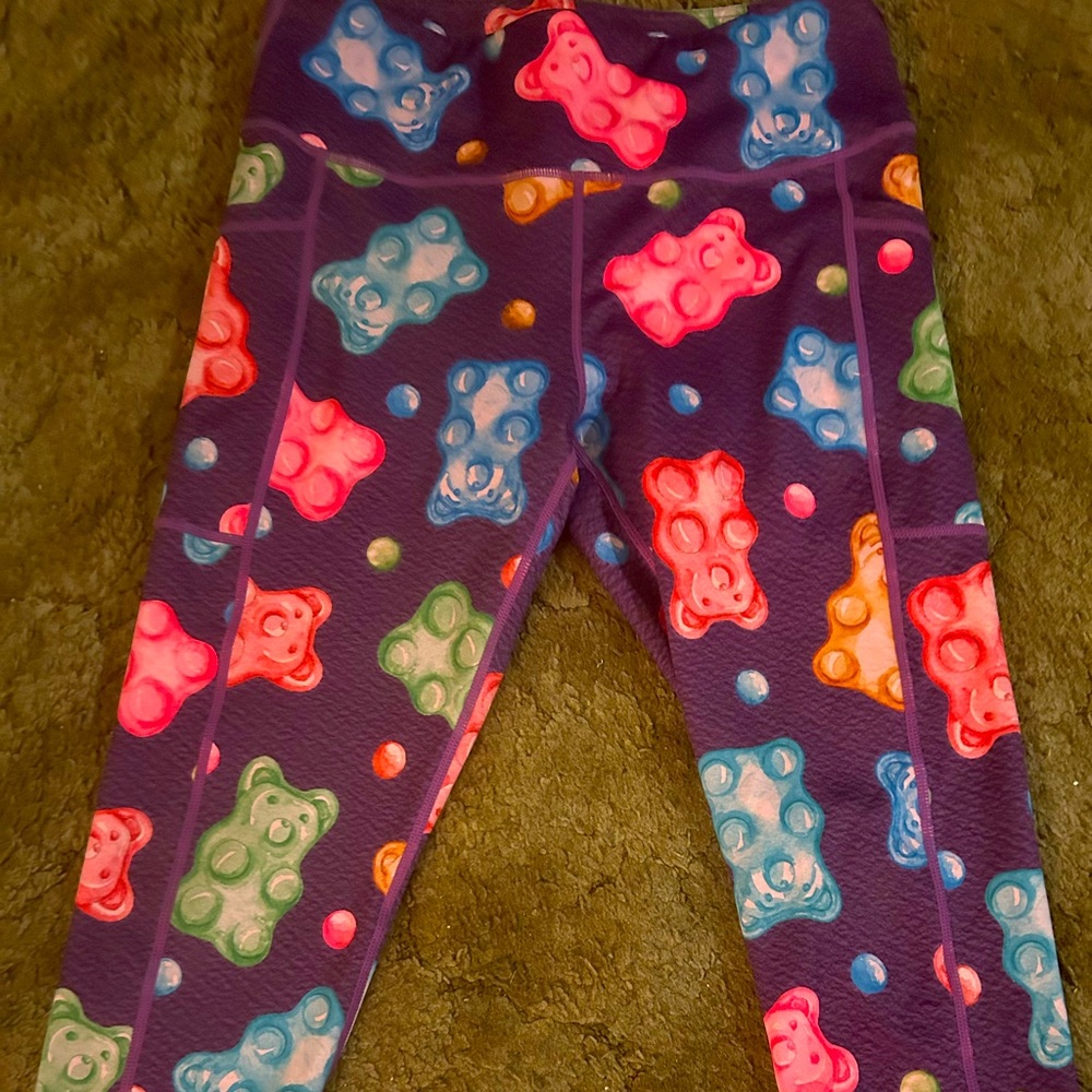 Cvg gummy bear leggings.